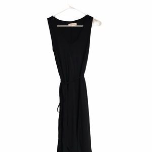 Lou & Grey for Loft XS dress black cotton